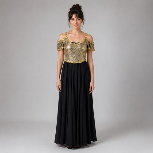 Vintage algy gold sequin - algy,