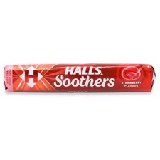 12 x Halls Soothers Strawberry
