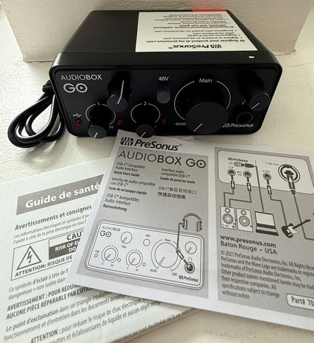 Presonus audiobox audio - audiobox, go