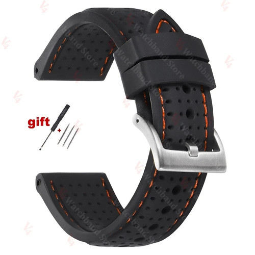 Premium silicone watch strap - silicone,