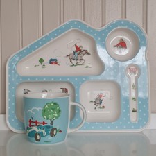 Cath Kidston Car Mug & Melamine Cowboy Tray - P&P Included