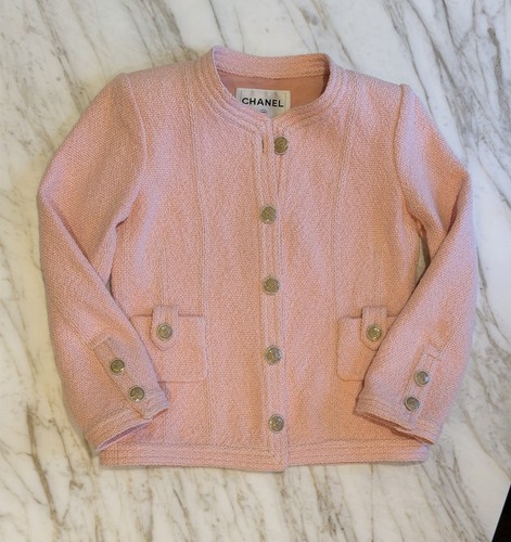 Chanel pink tweed - jacket, fr34