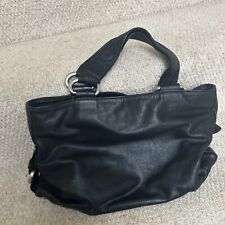 Lupo Black Leather Handbag
