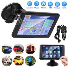 5INCH Car Truck Sat Nav GPS Navigation 8GB Free Lifetime UK Maps Touch Screen