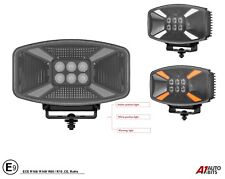 x1 Fit Scania Volvo DAF MAN 24v 10'' Jumbo Spot Light Led Warning + Parking 140W
