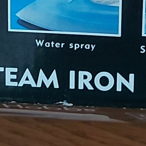 Travel steam iron blue - travel,
