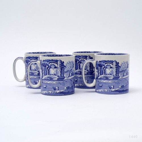 Vintage spode blue italian - vintage,