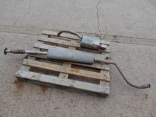 Fiat 500 exhaust back box Pipe 1.4 100 Bhp petrol silencer section Flexi 07-16