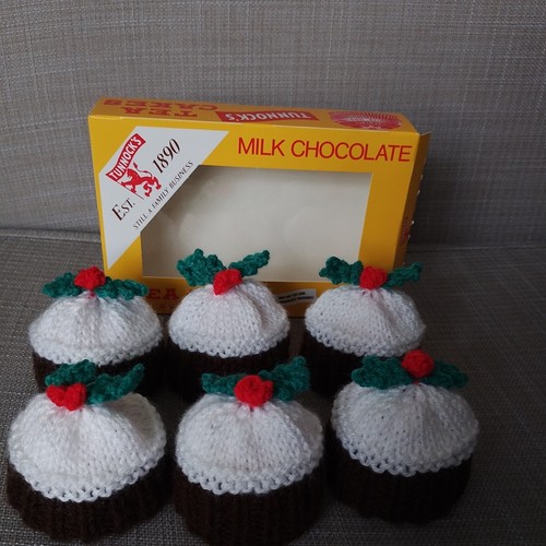Hand knitted covers for - hand,