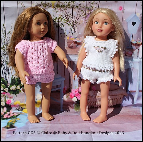 Knitting pattern og5 - pattern, 18"