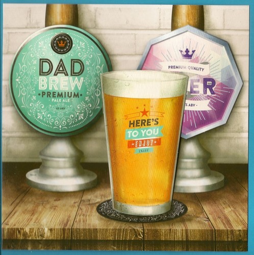 Father day dad - father's, large