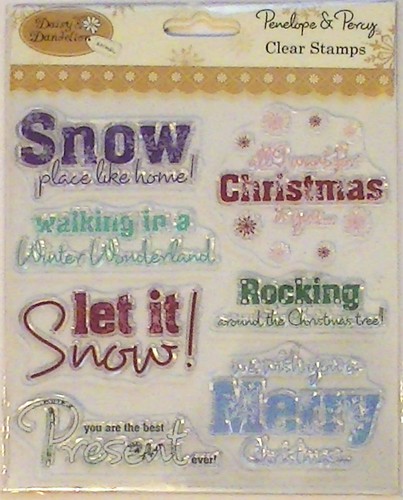 Papermania set clear - , rubber