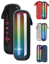 10W IMENSO Portable Wireless Bluetooth Capsule Speaker, Clear Sound, RGB Lights
