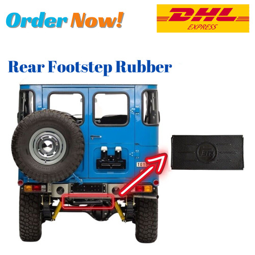 New foot step rubber - foot, for