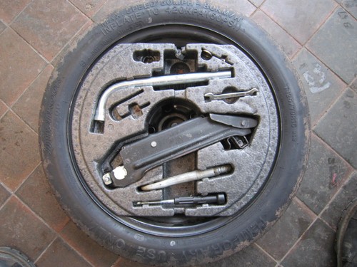 Golf spare wheel kit - golf,