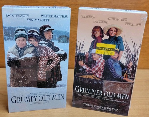 Sealed vhs movies grumpy - vhs,