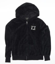 Lipsy Women’s Black Velour