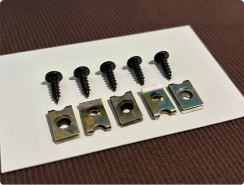 Fit audi metal nut clips - audi, u