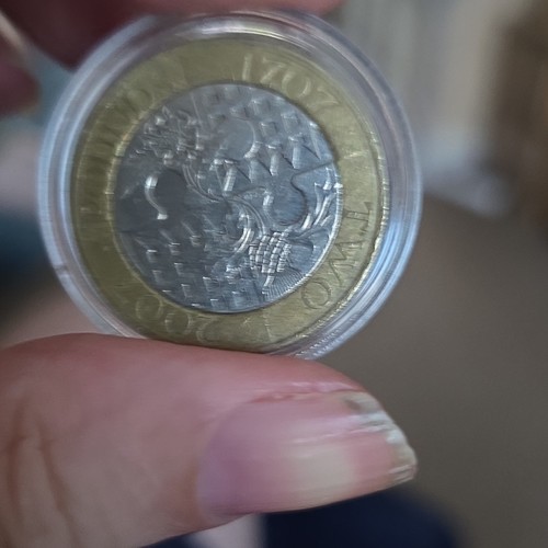 Rare pound coin 1707 2007 - -,