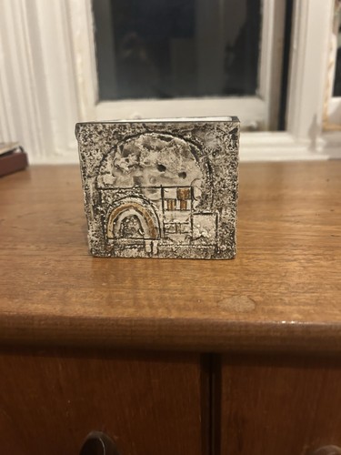 Troika pottery cube lves - pottery,