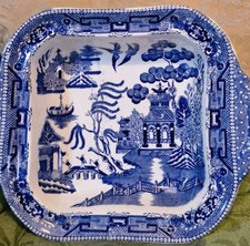 Antique ridgeway blue and - antique,