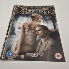 (A11) Great Gatsby DVD (2013) Leonardo DiCaprio, Luhrmann (DIR) cert 12