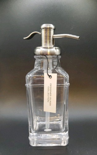Vintage style pump clear glass - style,