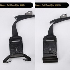 Tactical M88 / MICH NVG Helmet Base Mount Adapter Pull Rope Black Aluminum Alloy