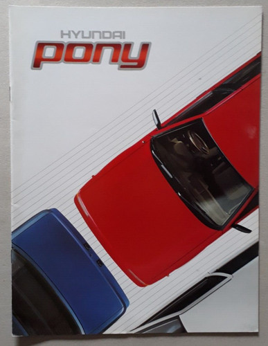 Hyundai pony range brochure - hyundai,