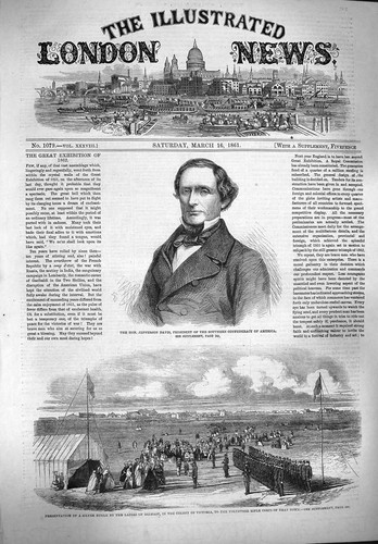 Old antique print 1861 - antique,