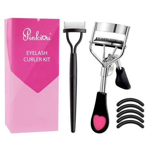 Eyelash curlers with comb - curlers,