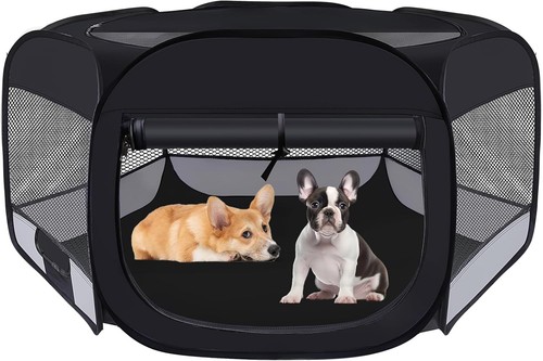 Portable dog cat playpen - portable,