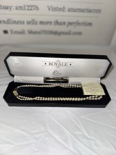 double-row pearl necklace by