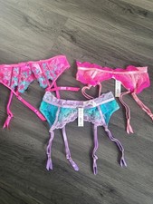 3X SEXY SUSPENDER BELT BUNDLE