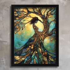 Enchanted Tree Goddess Wall