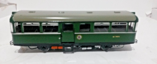 Heljan railbus green - railbus, br