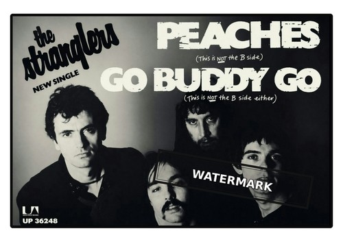 The stranglers poster print - stranglers,