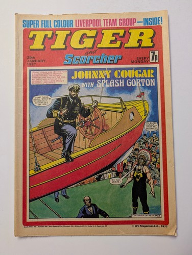 Tiger and scorcher comic 29th - and,