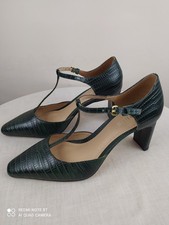 Hobbs T-Strap Mary Jane Green