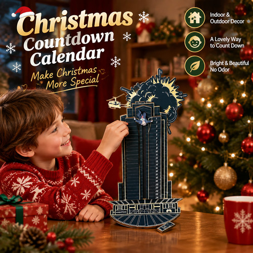 Wooden die hard advent - wooden,