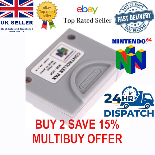 Official n64 memory card - official,