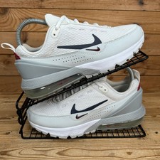 Nike Trainers Womens Sz UK 5 Air Max Pulse White Light Grey Photon Run Shoes GS