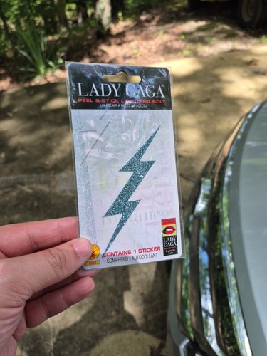 Lady gaga lightning - bolt, face