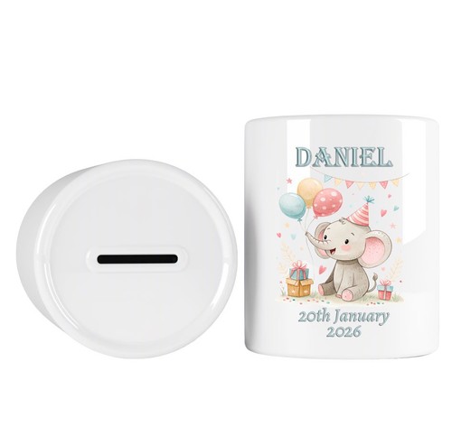 Cute personalised child money - cute,