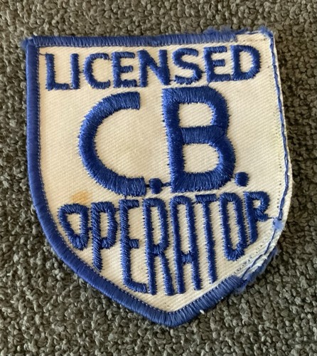Radio patch - patch, (damaged)