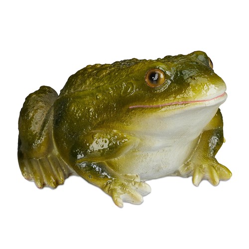 Garden frog figurine - garden,
