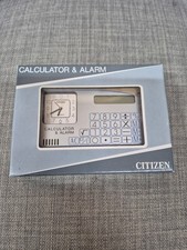 Citizen Calculator  Alarm Clock LPB9517-A  New Old Stock Digital Analogue