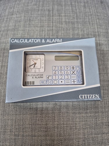 Citizen calculator alarm - citizen,