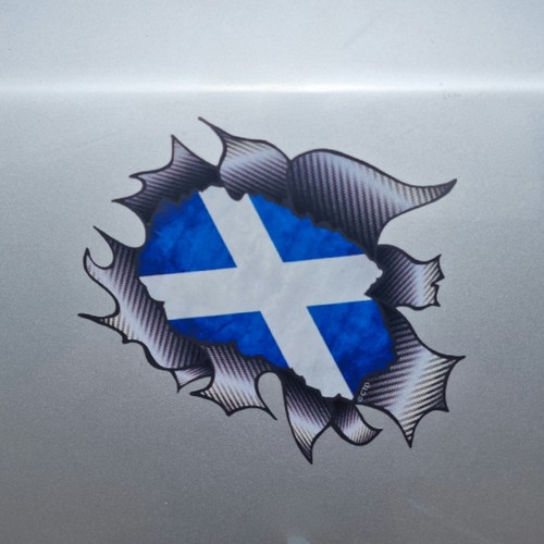 Scotland scottish flag ripped - scotland,