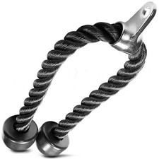 Tricep bar pull down cable - bar,